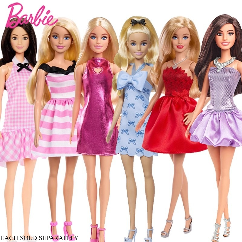 Mattel Toy Barbie - 100% Original Mattel Barbie Fashionistas Dolls