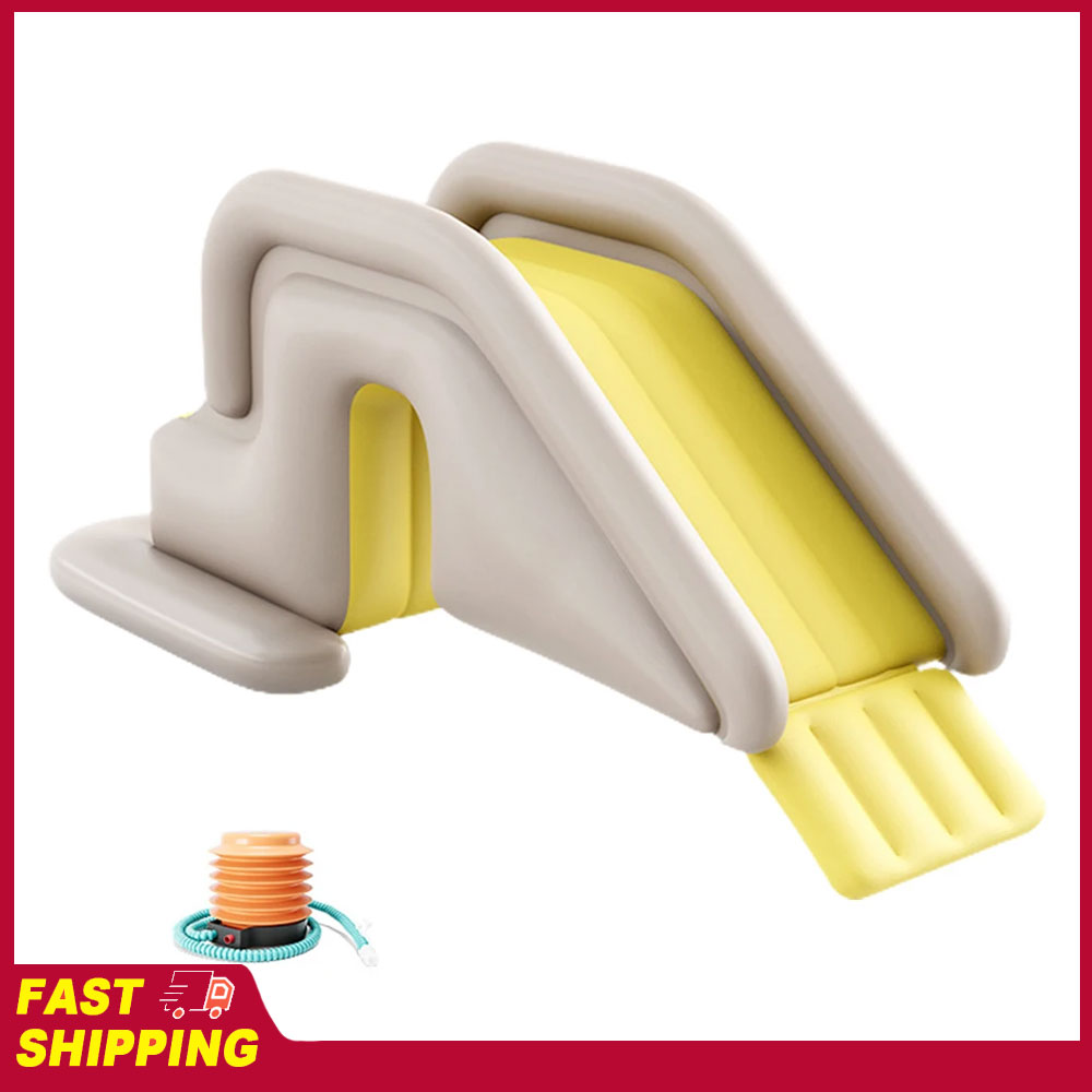 Outdoor Children'S Park - Inflatable Water Slide Climbing Wall Water