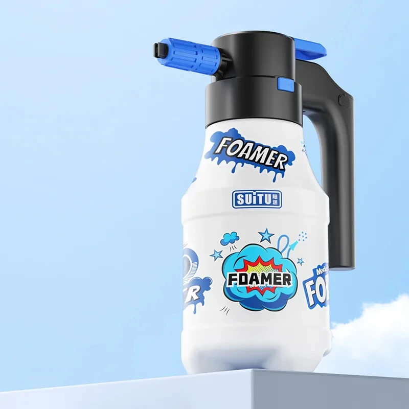 Kids Outdoor Water Sprinkler - Automotive Car Air Pressure Sprayer Foam