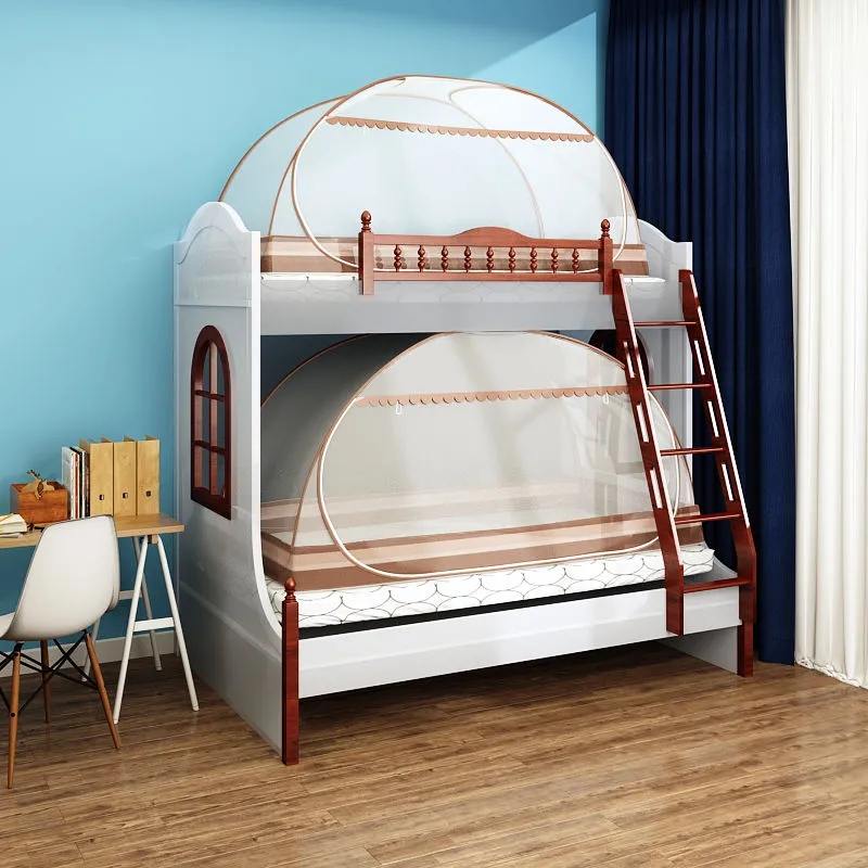 Kids Outdoor Yurt - Portable Single-Door Mongolian Yurt Mosquito Net,Simple