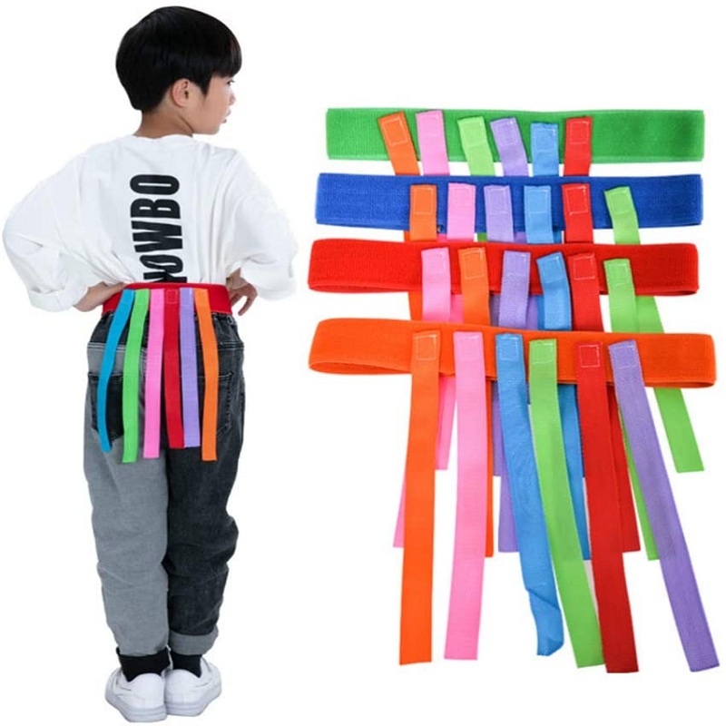 Kids Outdoor Jumping Toys - Kids Interactive Catch Tail Games Belt