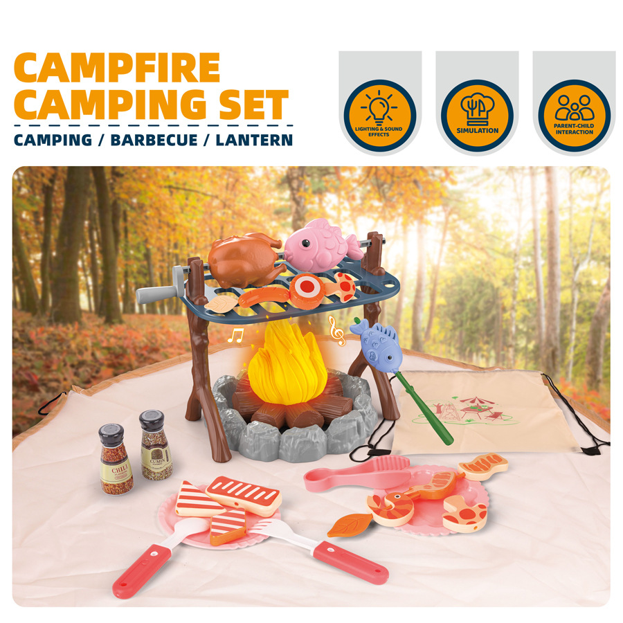 Kids Outdoor Adventure Kit - Kids Outdoor Adventure Tool Set Campfire