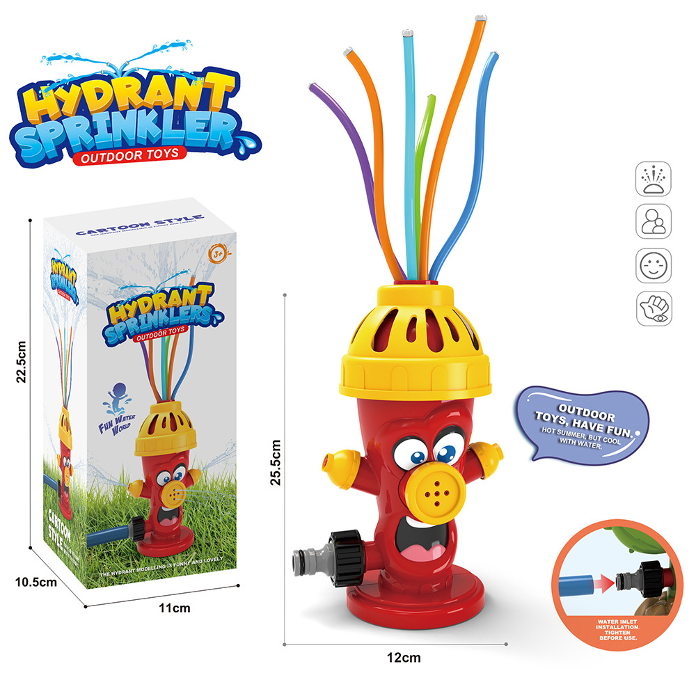 Kids Outdoor Yard Toys - Hydrant Sprinkle Water Spray Toy Backyard