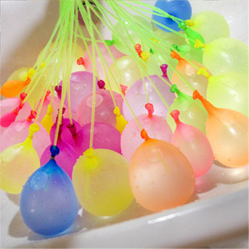 Kids Outdoor Games For Party - 111Pcs Rapid Fill Water Globos Automatic