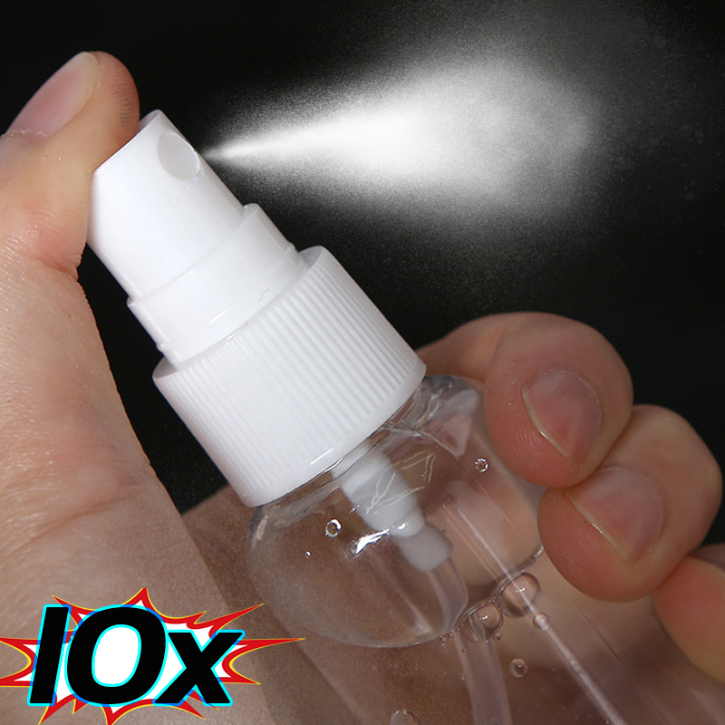 Kids Outdoor Water Sprinkler - 10ml/20ml/50ml/100ml/150ml/250ml Portable Clear Plastic Spray Bottle