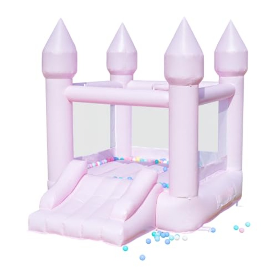 Kids Outdoor Slide - PVC bounce house for kids 3-6