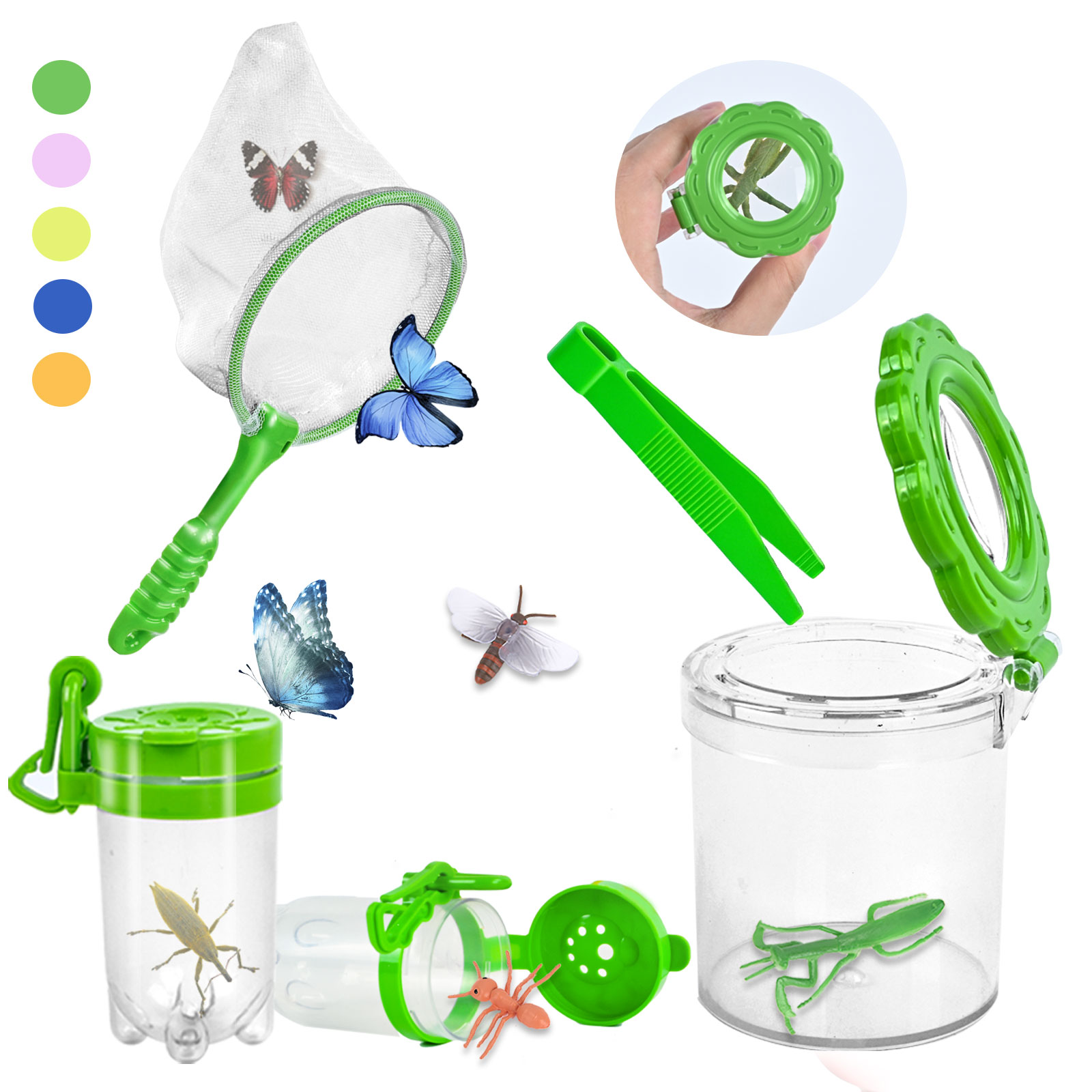 Kids Outdoor Adventure Kit - Children'S Outdoor Exploration Insect Observation Box,
