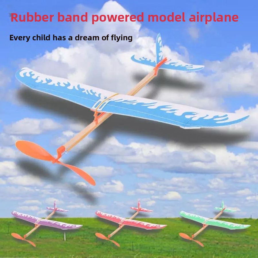 DIY Rubber Band Airplanes Powe - огляд і ціна Kids Outdoor Activity Toys