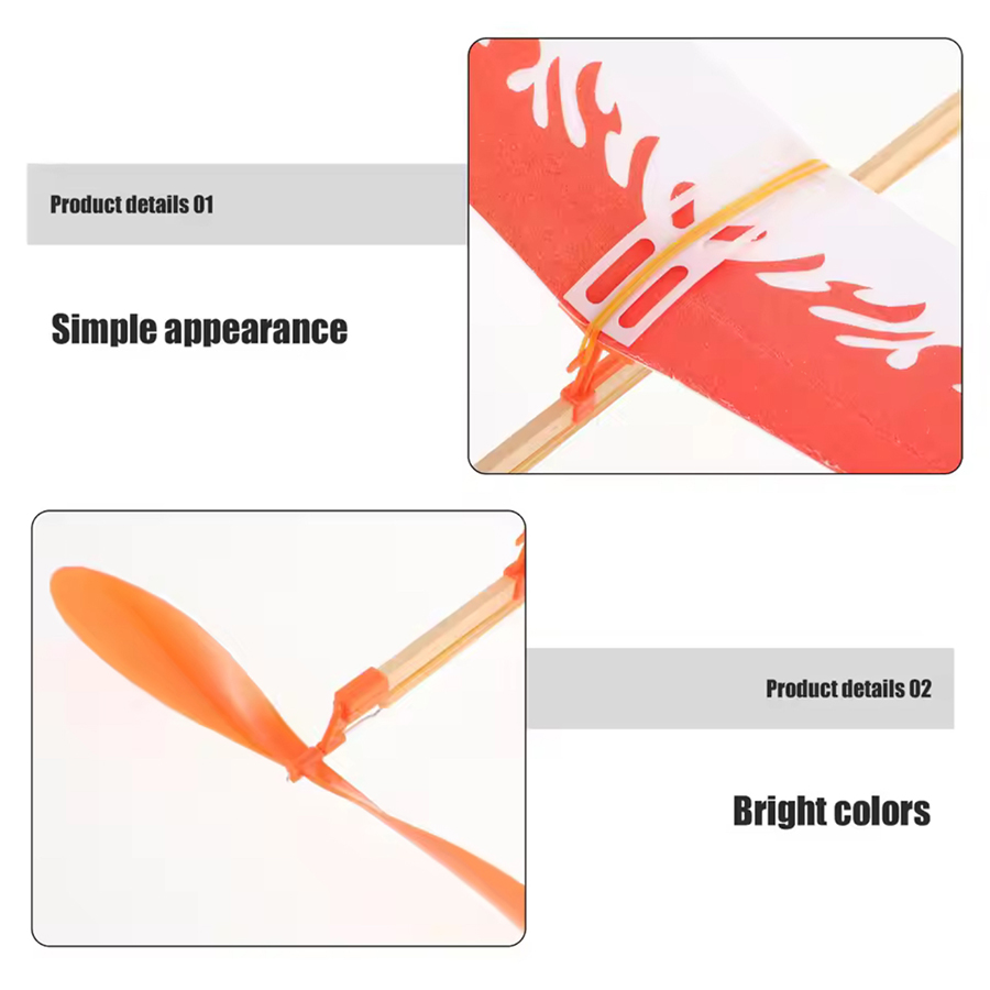 DIY Rubber Band Airplanes Powe - огляд і ціна Kids Outdoor Activity Toys
