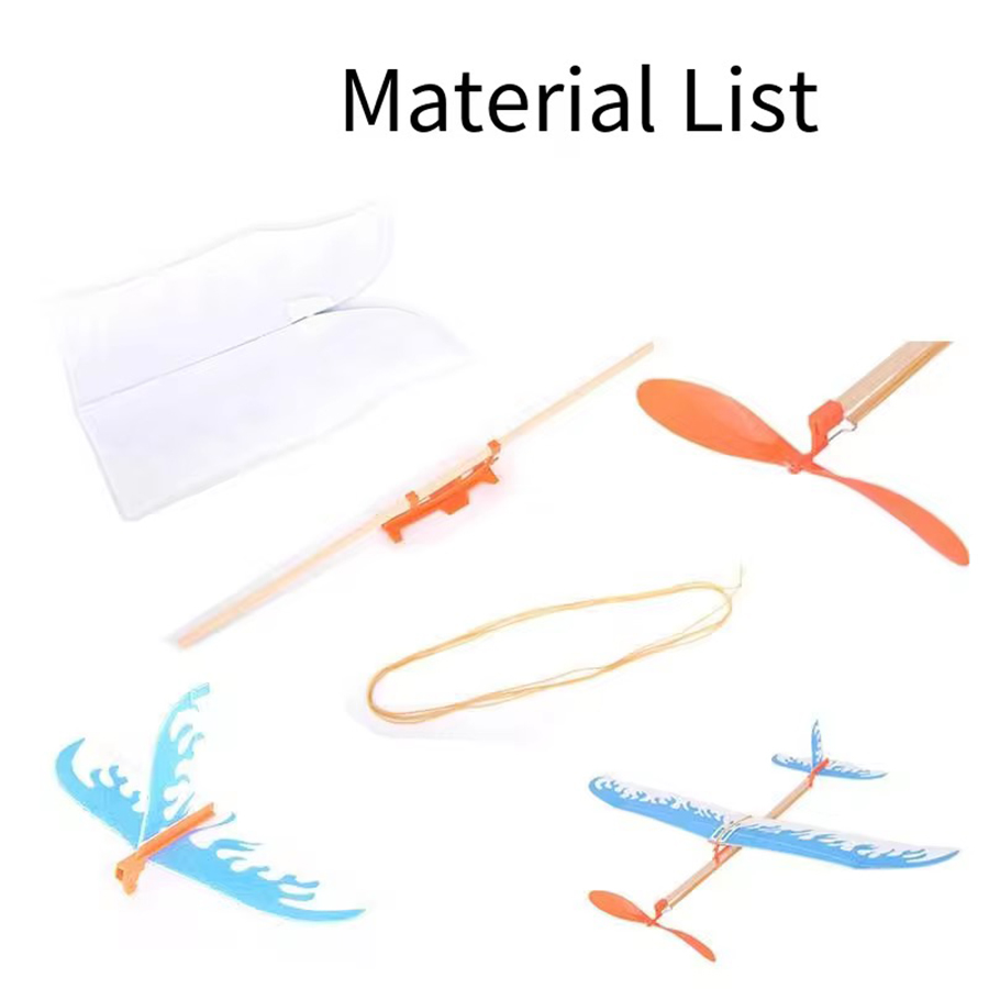 DIY Rubber Band Airplanes Powe - огляд і ціна Kids Outdoor Activity Toys