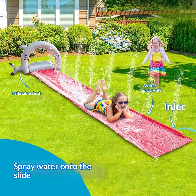 Inflatable Whale Water Slide S - огляд і ціна Kids Outdoor Water Sprinkler