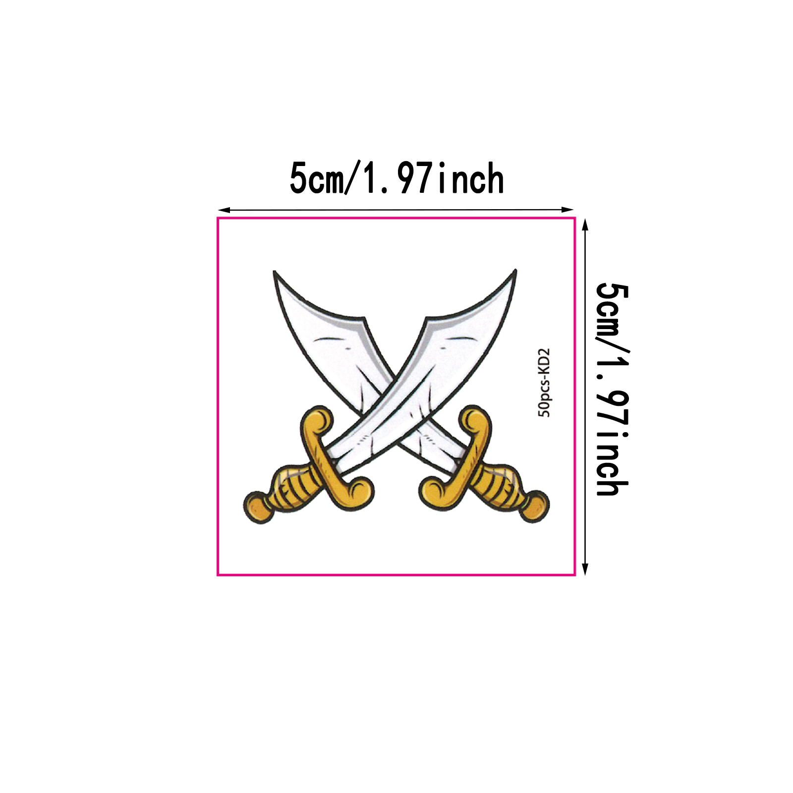 50pcs Random Patterns Tattoo C - огляд і ціна Kids Outdoor Excavator