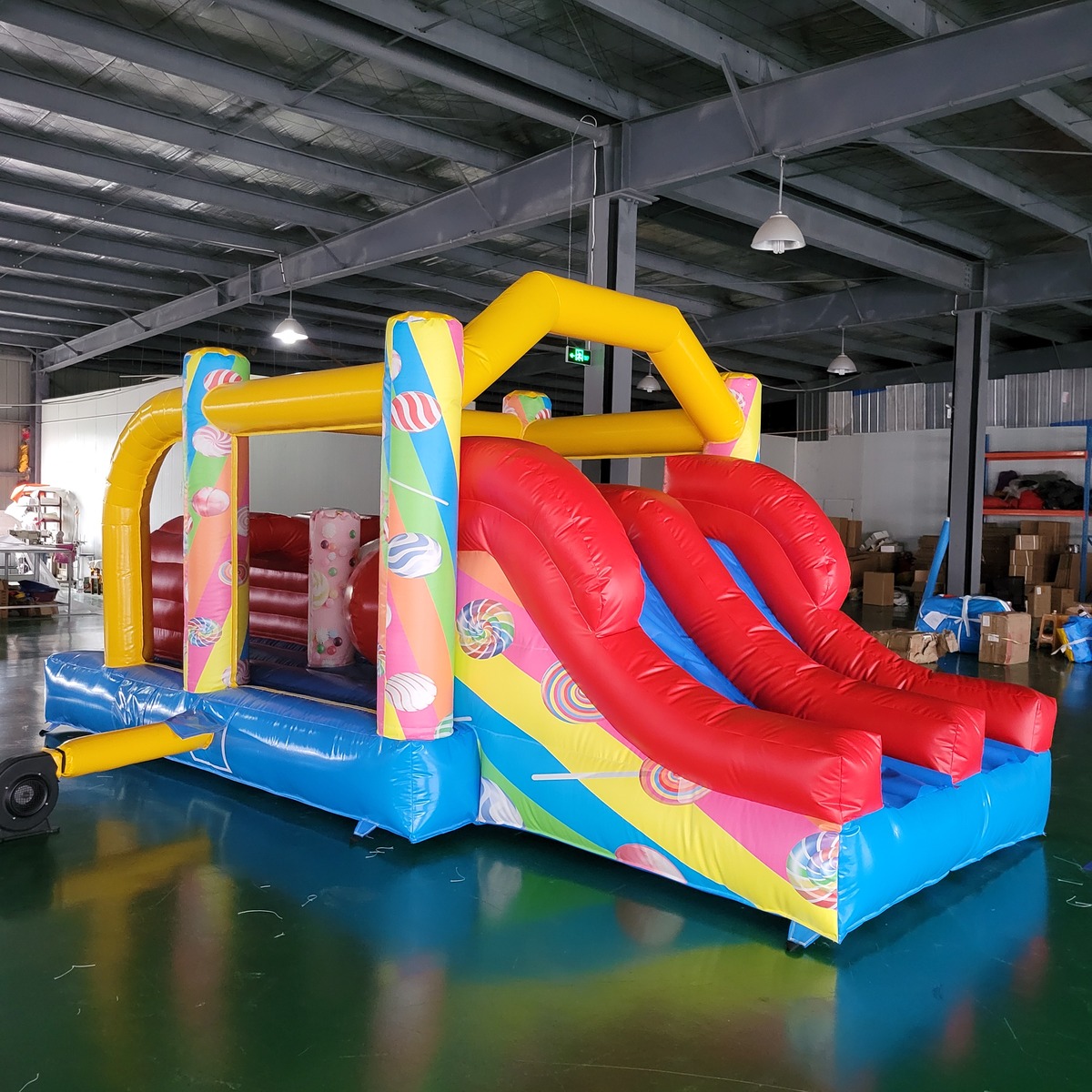 Commercial PVC Tarpaulin Kids  - огляд і ціна Kids Outdoor Slide