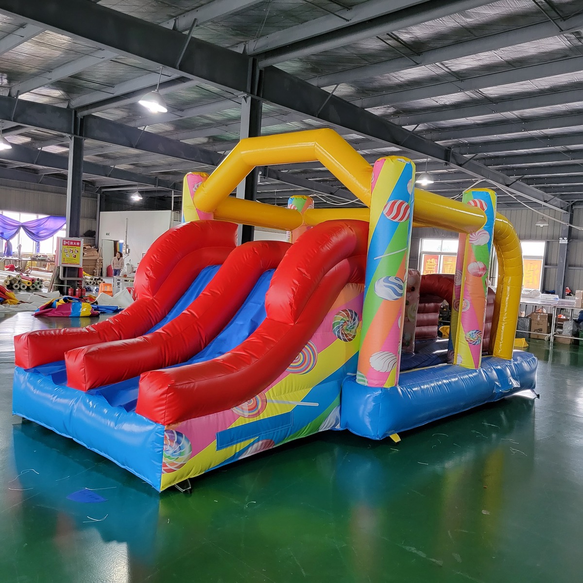 Commercial PVC Tarpaulin Kids  - огляд і ціна Kids Outdoor Slide