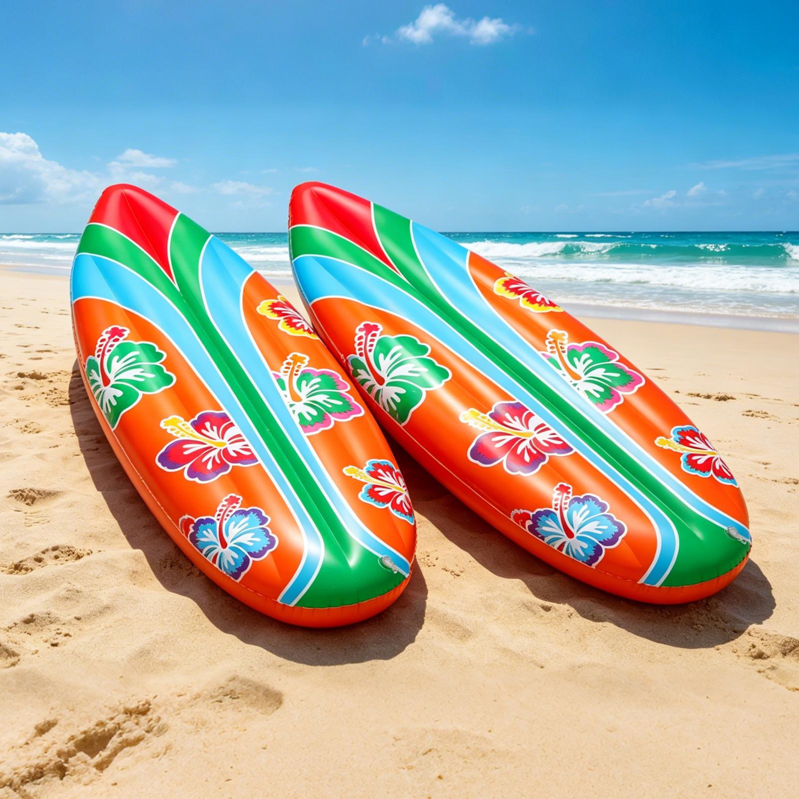 Blow Up Surf Board 2 Pieces Po - огляд і ціна Kids Outdoor Decor