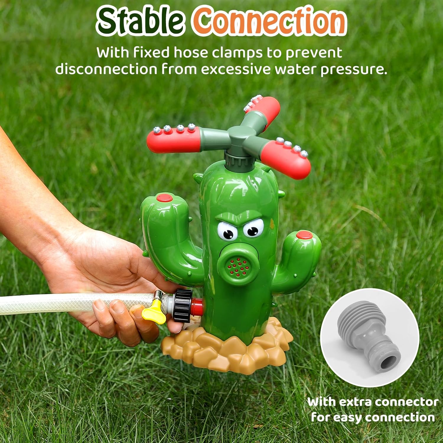 Water Spray Toy Cactus Sprinkl - огляд і ціна Kids Outdoor Yard Toys
