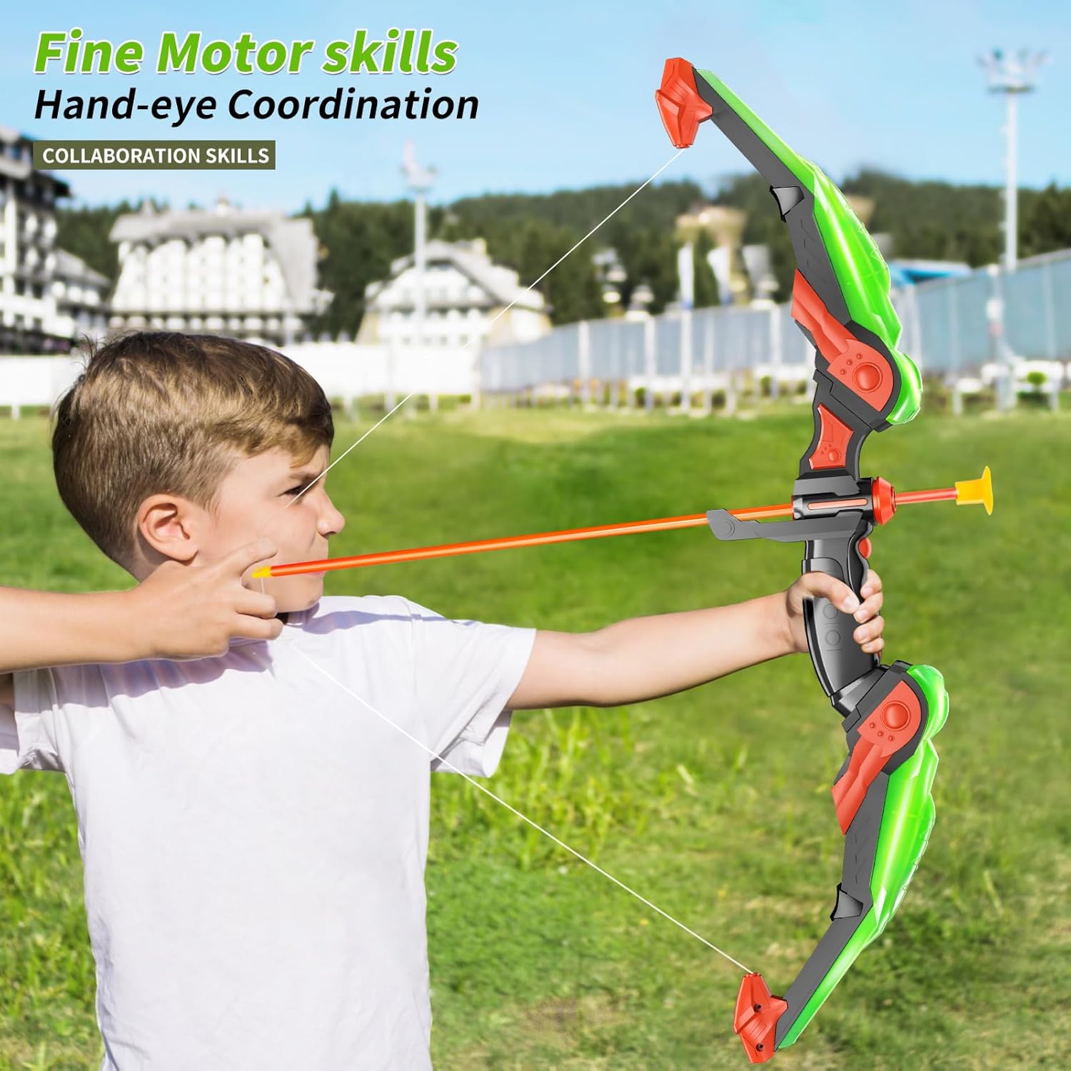 Bow and Arrow Set for Kids -Ar - огляд і ціна Kids Outdoor Archery Set