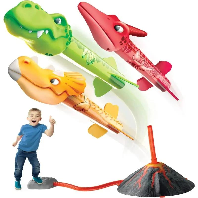 Flying Dinosaur Rocket Launche - огляд і ціна Kids Outdoor Jumping Toys