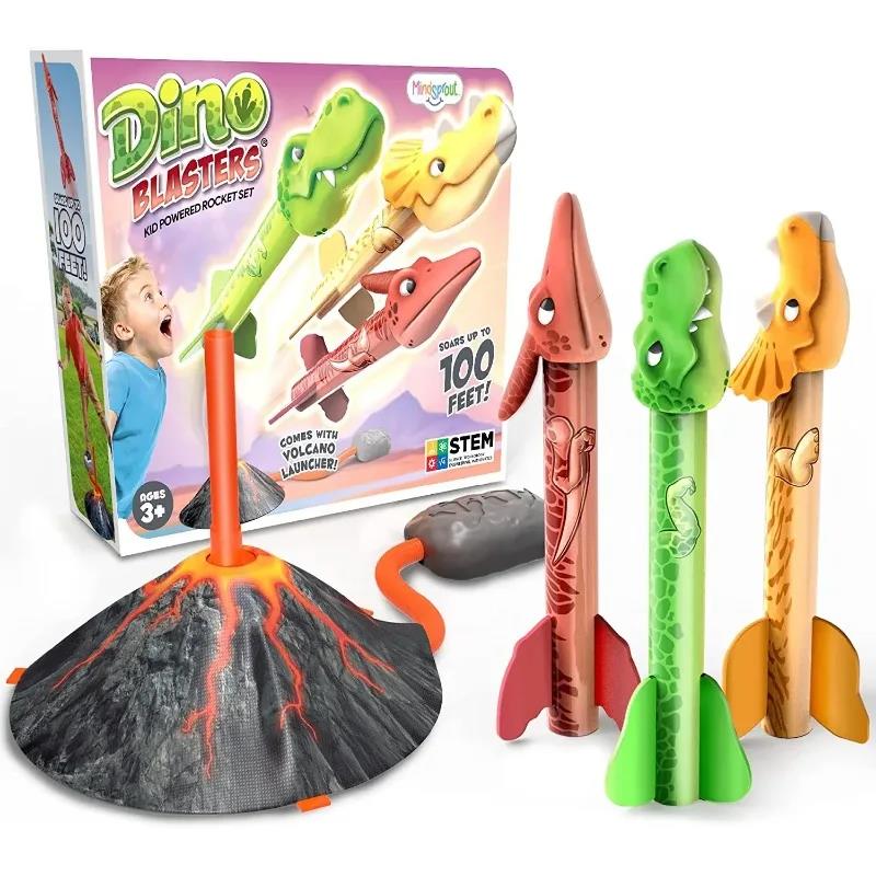 Flying Dinosaur Rocket Launche - огляд і ціна Kids Outdoor Jumping Toys