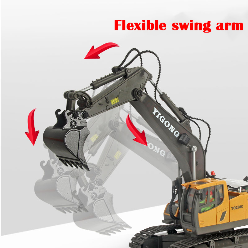 RC Excavator Dumper Bulldozer  - огляд і ціна Kids Outdoor Excavator