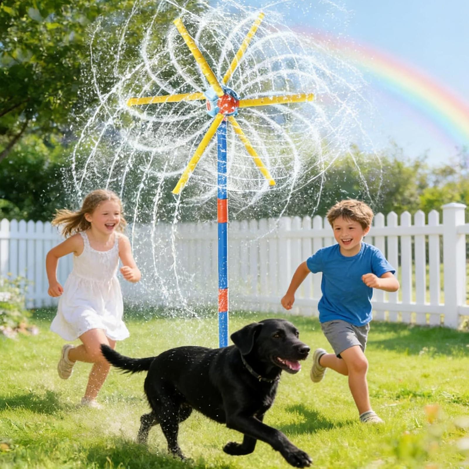Kids Sprinkler Windmill Fun Sp - огляд і ціна Kids Outdoor Yard Toys