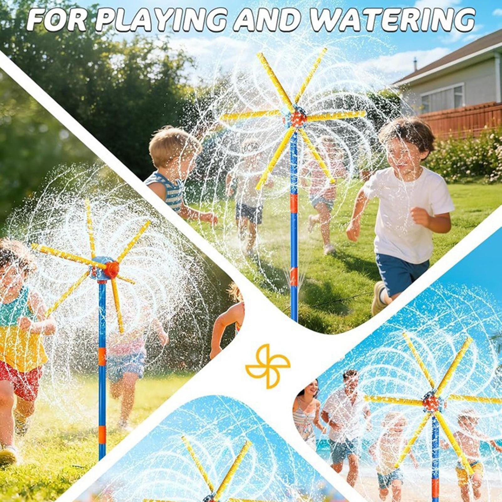 Kids Sprinkler Windmill Fun Sp - огляд і ціна Kids Outdoor Yard Toys