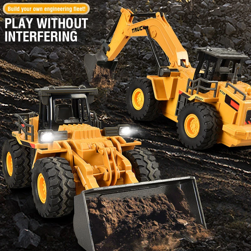 2.4G Alloy Remote Control Exca - огляд і ціна Kids Outdoor Excavator