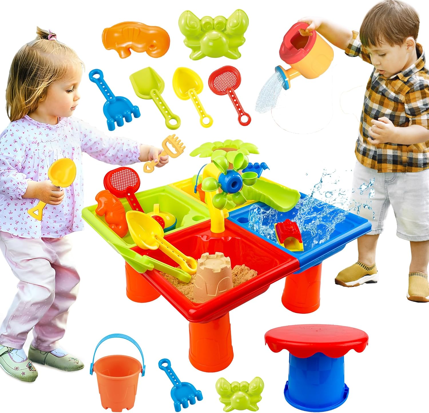 25 Pcs Summer Water Table for  - огляд і ціна Kids Outdoor Activity Toys