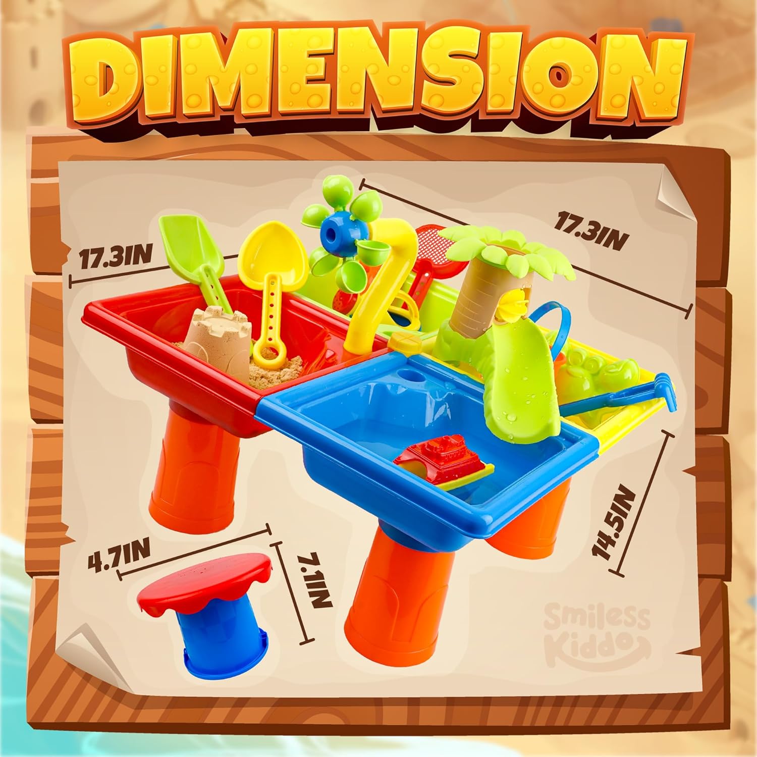 25 Pcs Summer Water Table for  - огляд і ціна Kids Outdoor Activity Toys