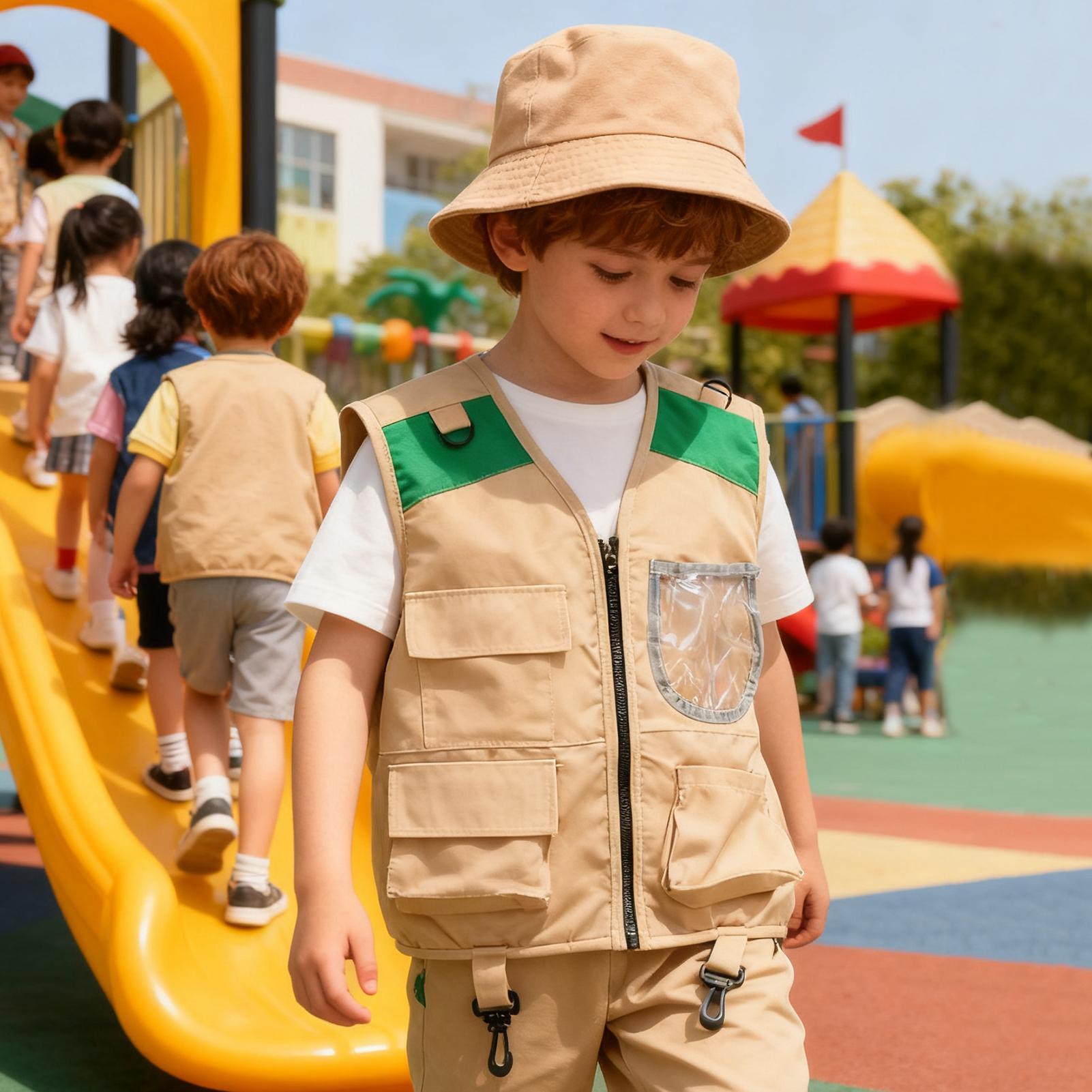 Kids Explorer hat and vest Cos - огляд і ціна Kids Outdoor Adventure Kit