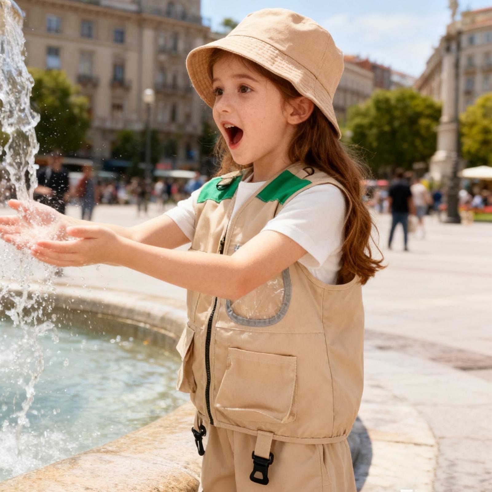 Kids Explorer hat and vest Cos - огляд і ціна Kids Outdoor Adventure Kit