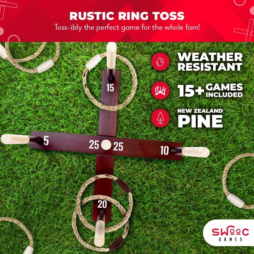 Ring Toss Game All Weather - E - огляд і ціна Kids Outdoor Yard Toys