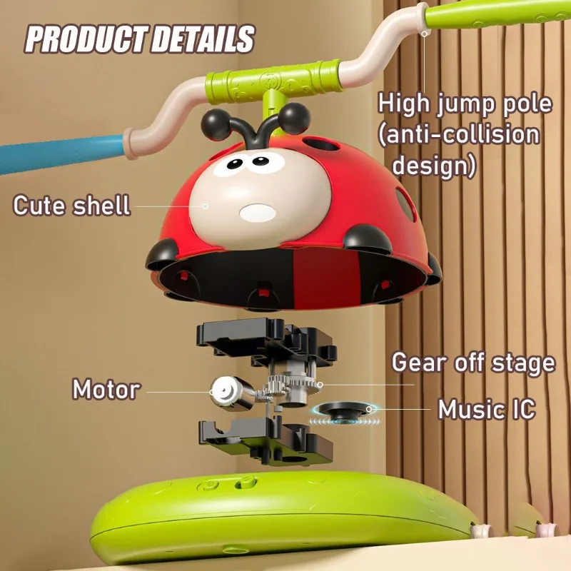 Musical Jump Sports Toys 5 in  - огляд і ціна Kids Outdoor Jumping Toys