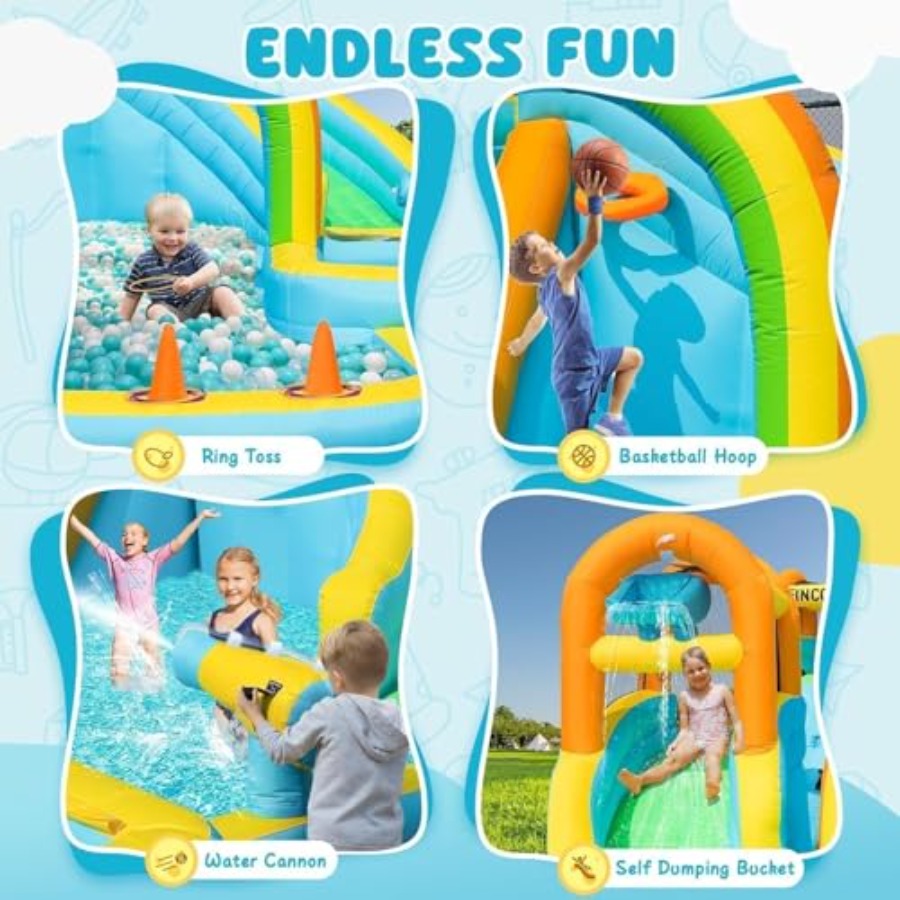 Backyard outdoor inflatable wa - огляд і ціна Kids Outdoor Slide