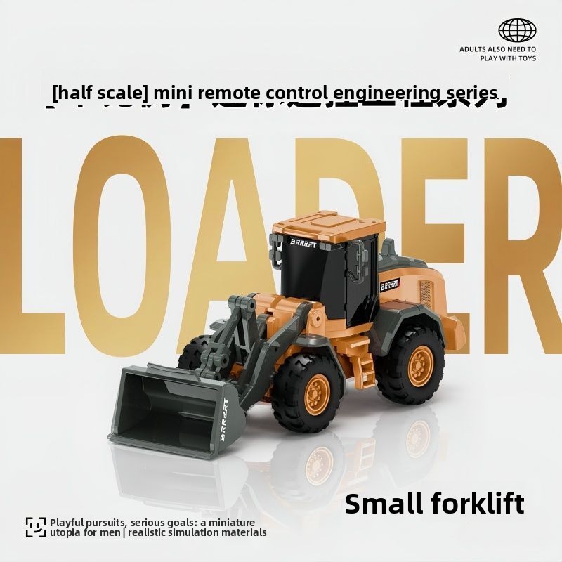 1:64 Metal RC Engineering Car  - огляд і ціна Kids Outdoor Excavator