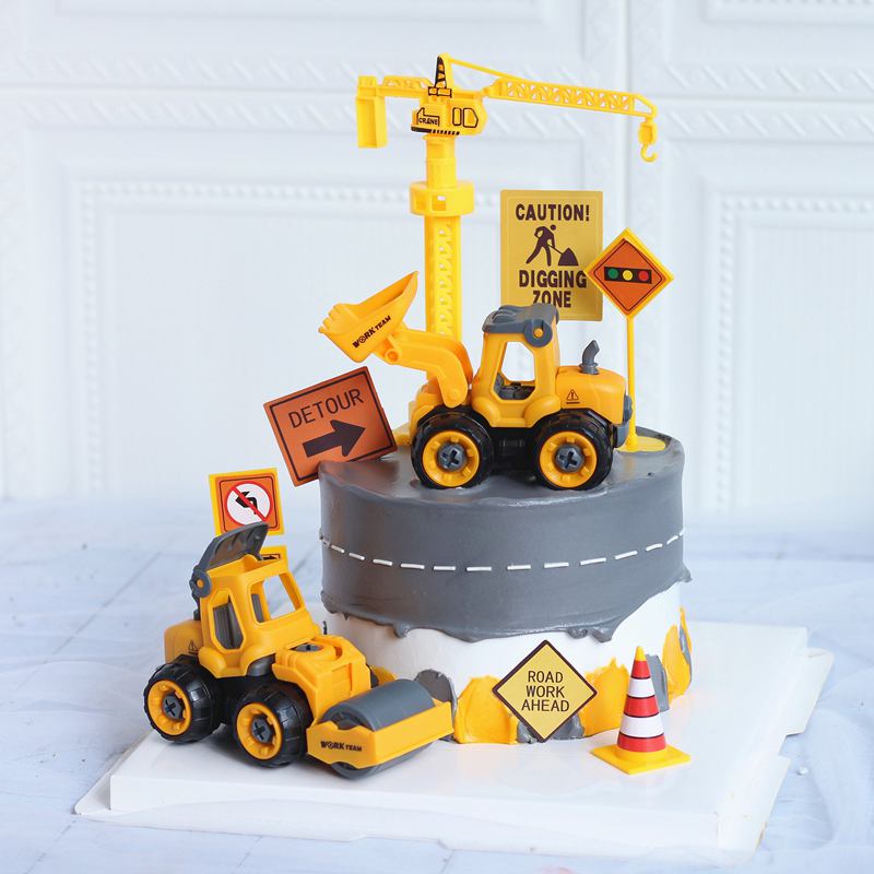 Excavator Crane Tractor Cake T - огляд і ціна Kids Outdoor Excavator