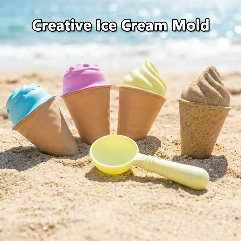 Kids Ice Cream Cone Sand Mold  - огляд і ціна Kids Outdoor Activity Toys