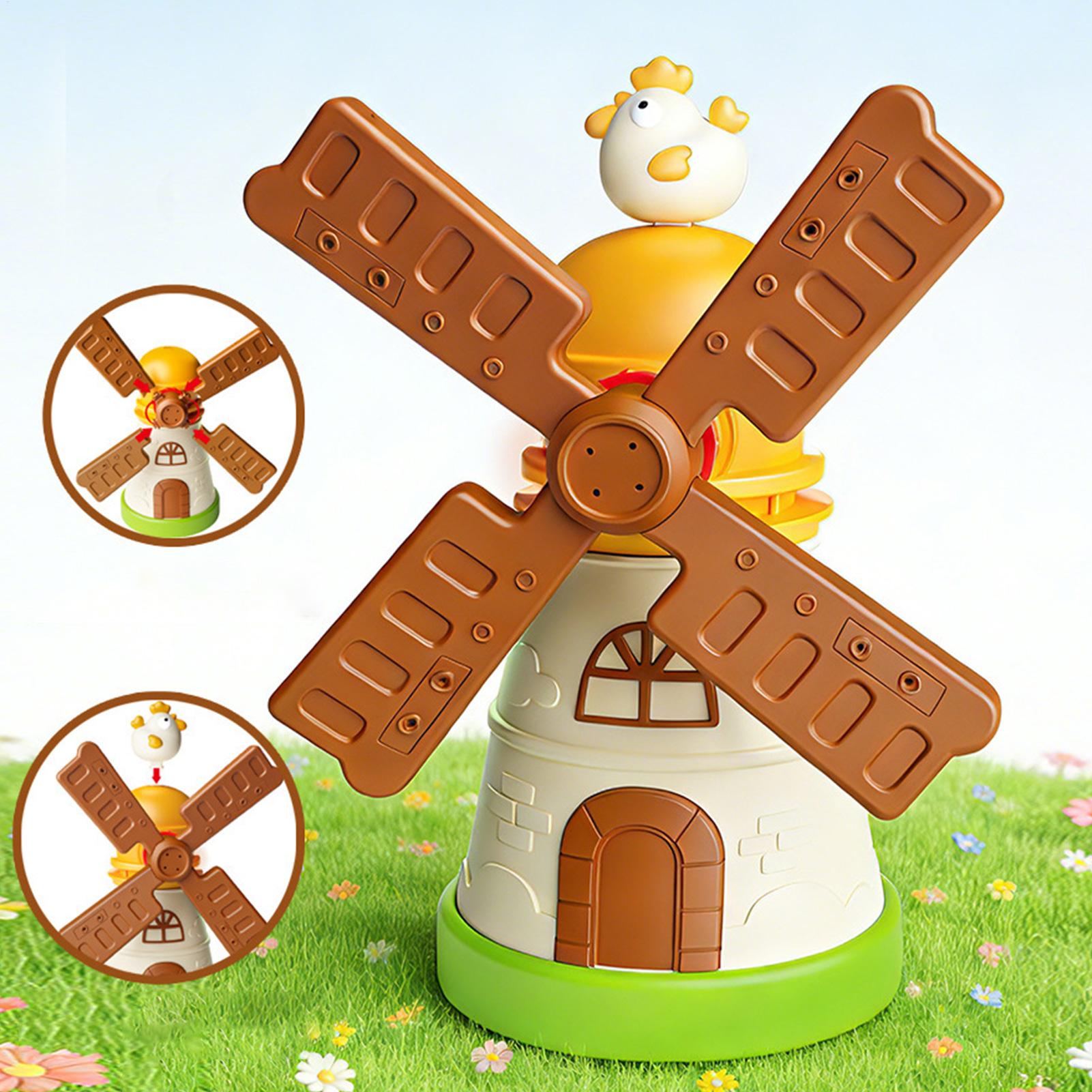 Kids Windmill Sprinkler Rotati - огляд і ціна Kids Outdoor Yard Toys