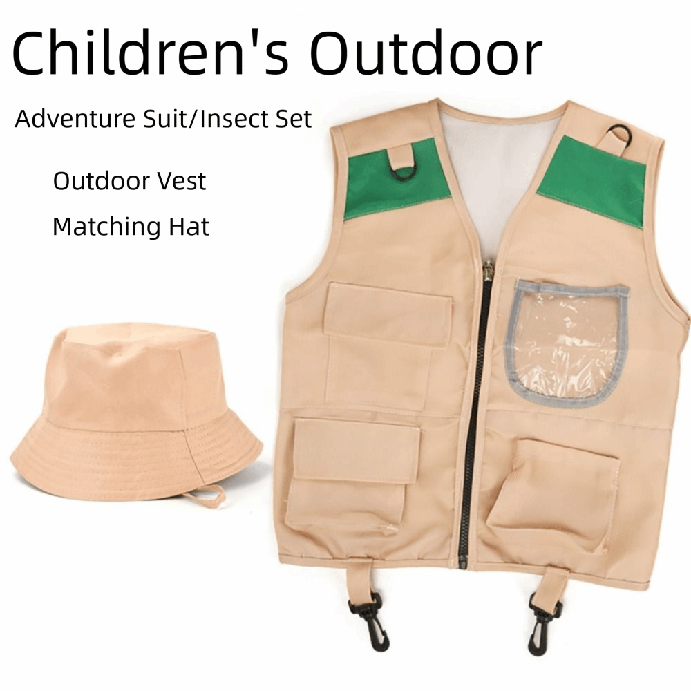 Multicolor Explorer Hat Vest C - огляд і ціна Kids Outdoor Adventure Kit