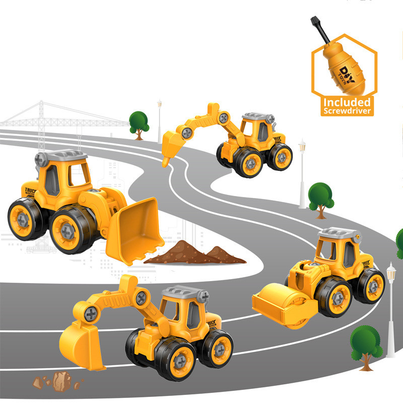 Nut Disassembly Loading Unload - огляд і ціна Kids Outdoor Excavator