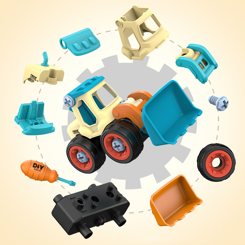 Nut Disassembly Loading Unload - огляд і ціна Kids Outdoor Excavator