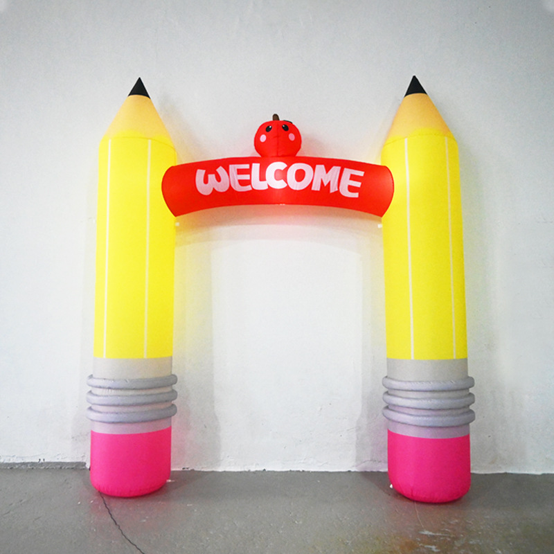 9FT Inflatable Pencil Arch Dec - огляд і ціна Kids Outdoor Decor