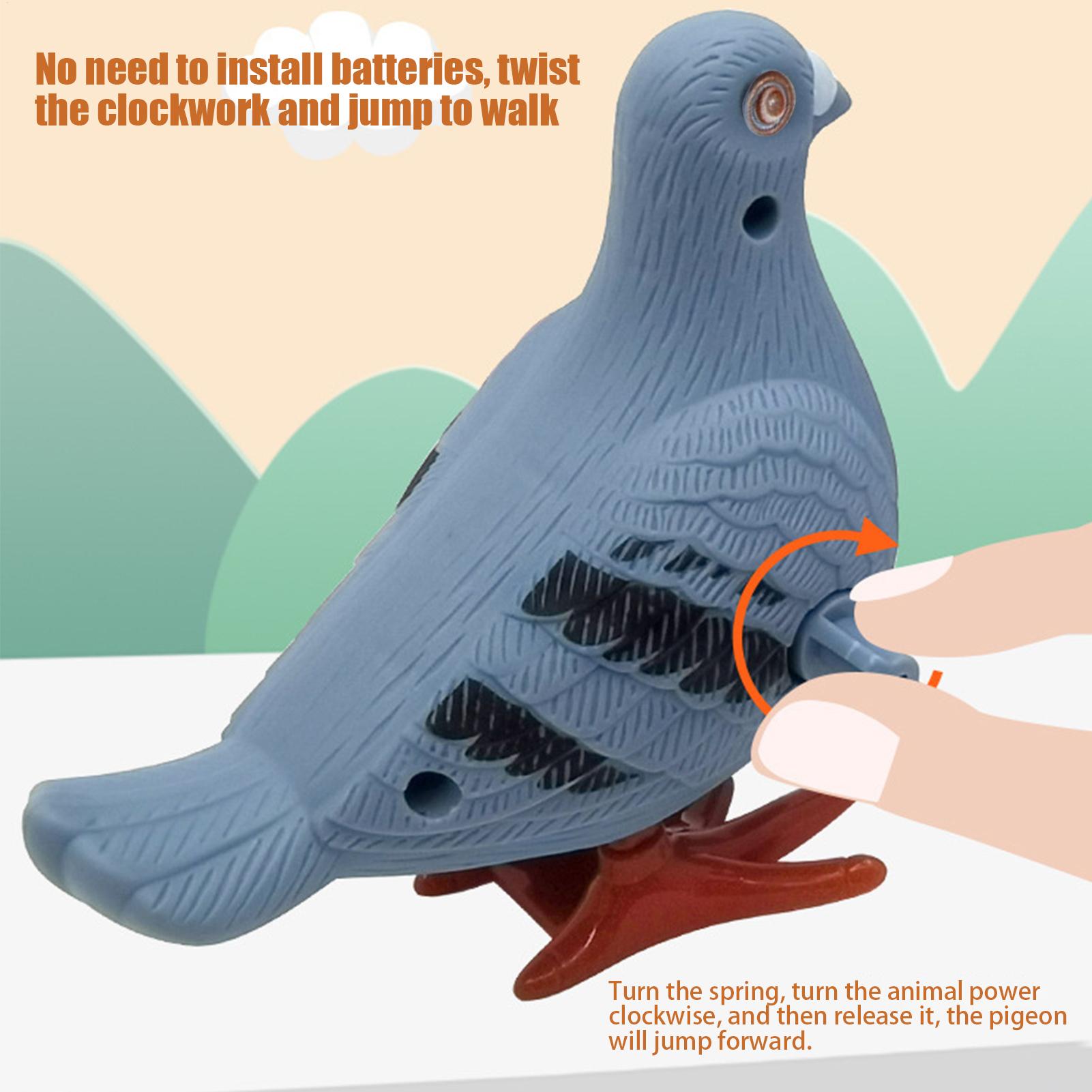 Cute Jumping Pigeon Clockwork  - огляд і ціна Kids Outdoor Jumping Toys
