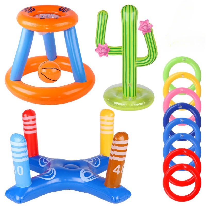 Inflatable Cactus Ring Toss Ga - огляд і ціна Kids Outdoor Games For Party