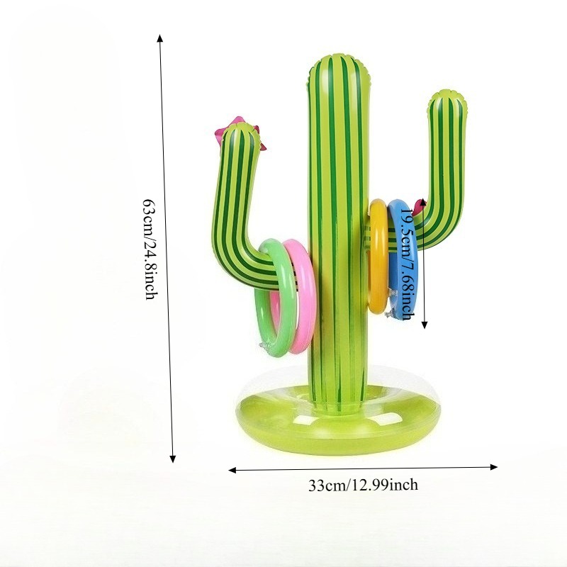 Inflatable Cactus Ring Toss Ga - огляд і ціна Kids Outdoor Games For Party