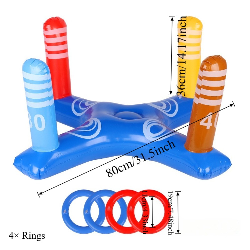 Inflatable Cactus Ring Toss Ga - огляд і ціна Kids Outdoor Games For Party