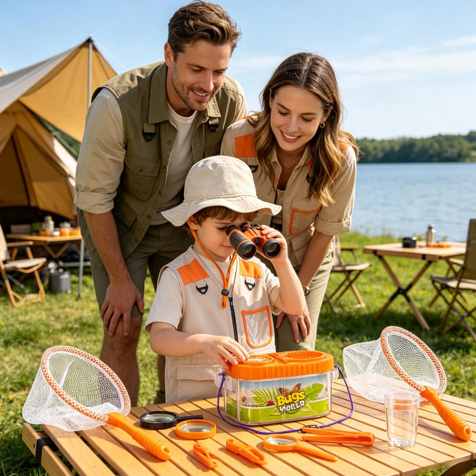 Kids Adventure Kit With Magnif - огляд і ціна Kids Outdoor Adventure Kit