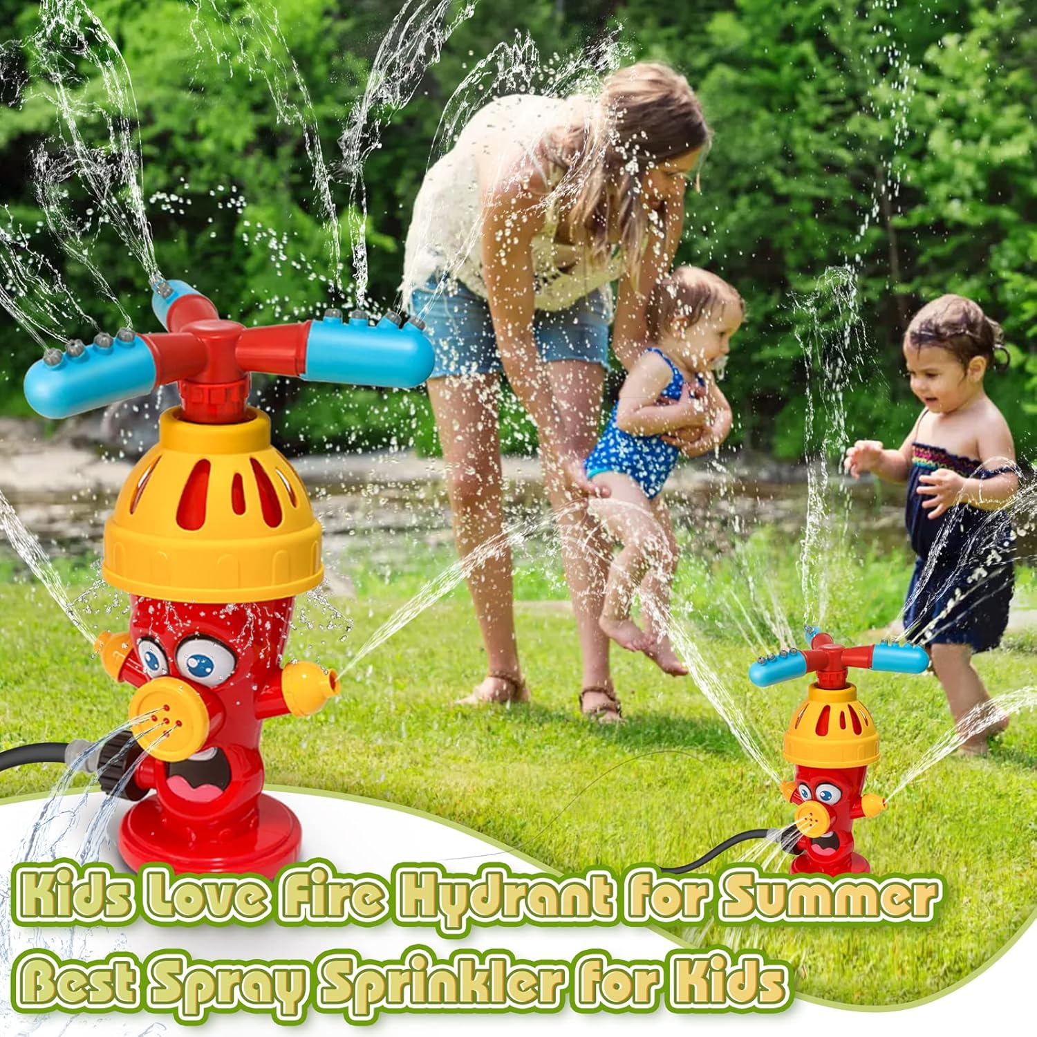 Hydrant Sprinkle Water Spray T - огляд і ціна Kids Outdoor Yard Toys