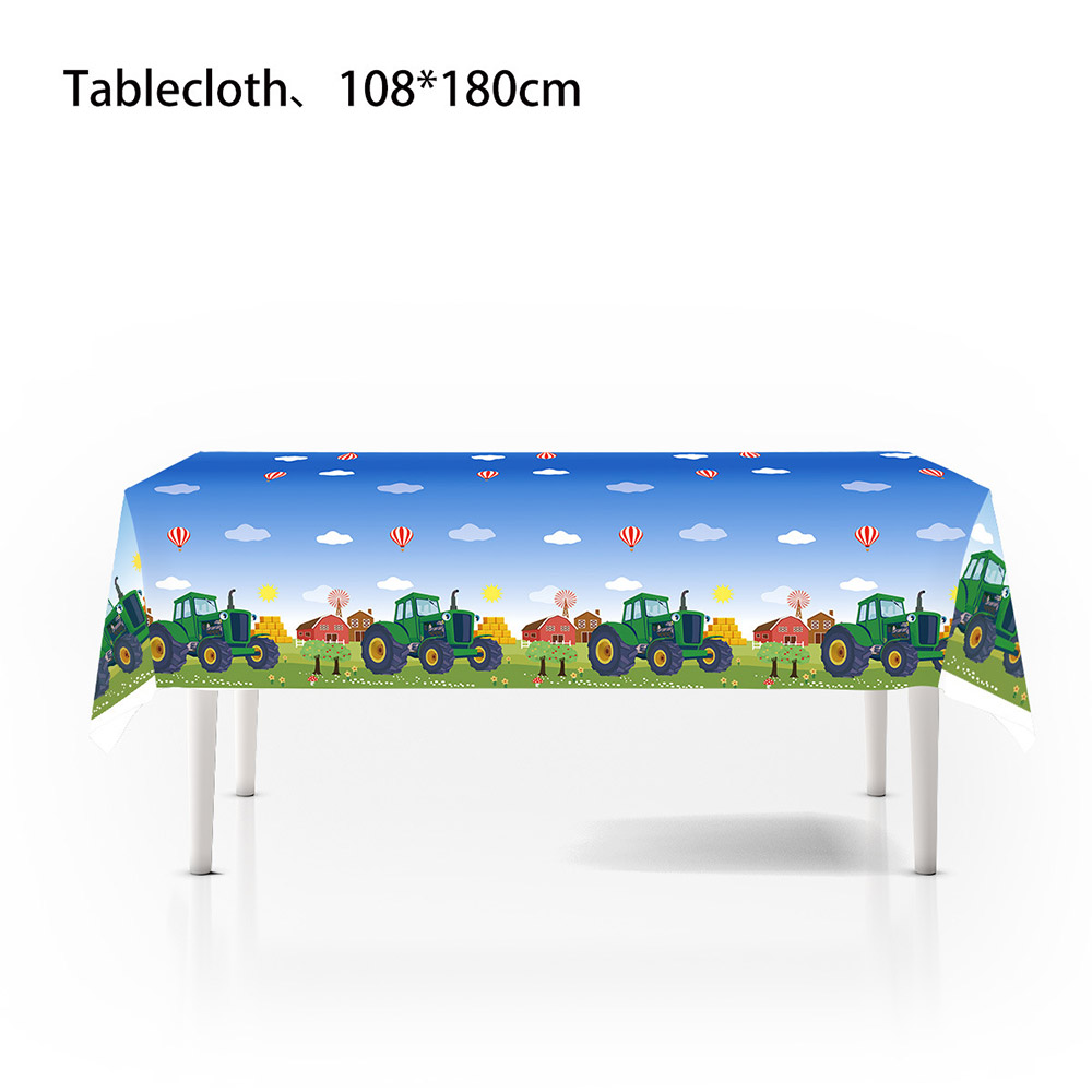 Green Farm Tractor Birthday Pa - огляд і ціна Kids Outdoor Excavator