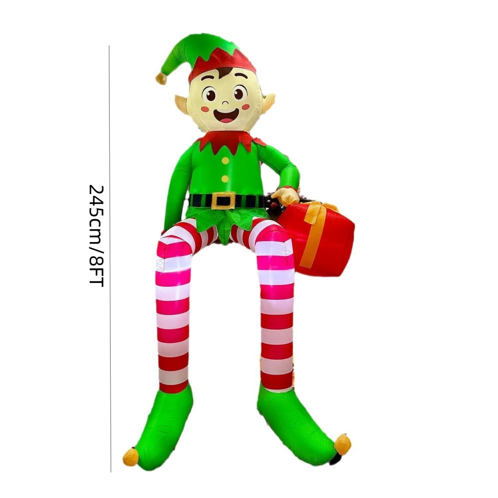 8FT Christmas Inflatables Sitt - огляд і ціна Kids Outdoor Decor